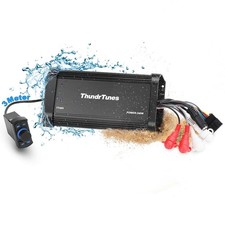 Bluetooth Marine Amplifier 60W x 4 Channel - Class D Full Range Powersport Am...