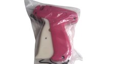 Mini Stitch Gun Clothes Tagging Tool 5 Needles 5000 Fasteners Pink New