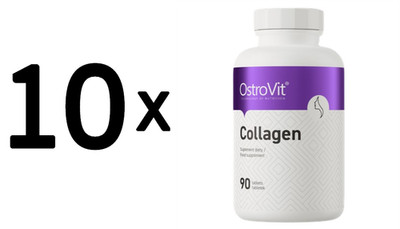 10 x OstroVit Collagen - 90 tablets (51,10 EUR/kg)