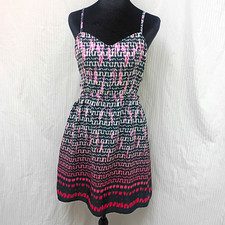 American Eagle Outfitters Womens Size 8 Abstract Sweetheart Fit & Flare Dress