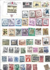 timbres obliteres sur   L AUTRICHE