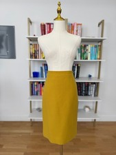 J. Crew Mustard Pencil Skirt Size 00, EUC