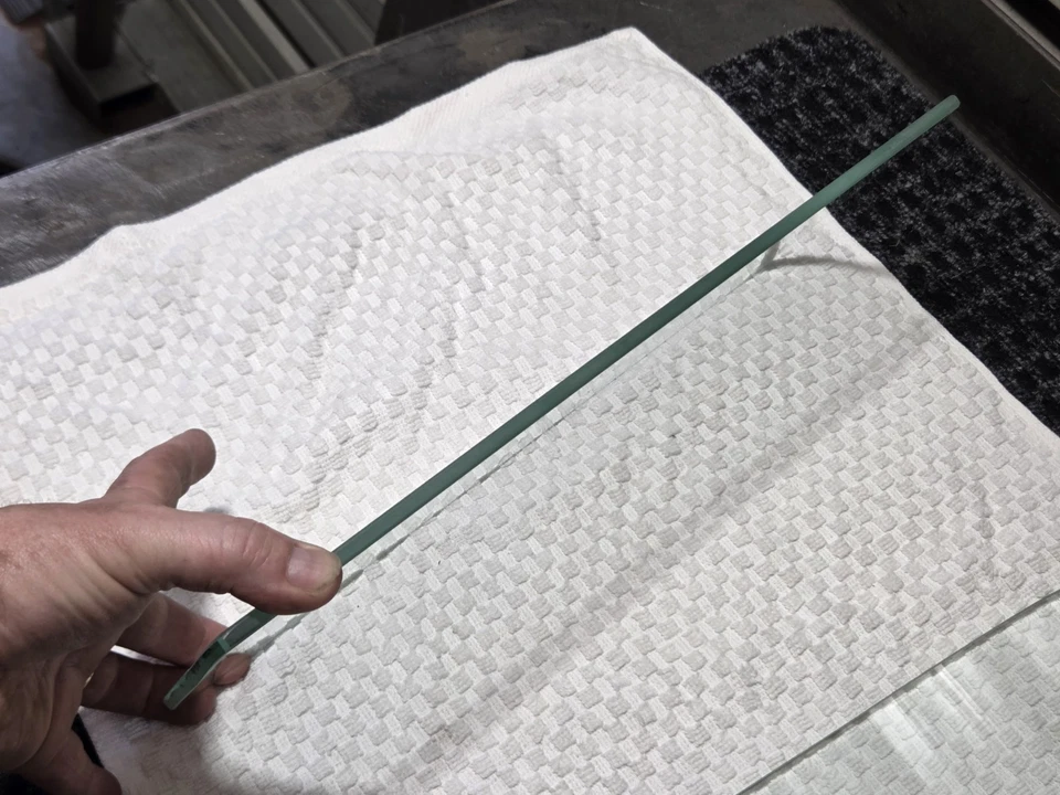 1956 Ford F100 Pickup Truck VENT WINDOWS Pair Nes Chrome New Glass Nice - Image 4 of 4