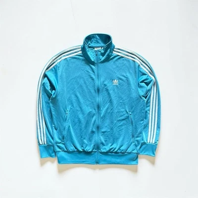 adidas Originals Firebird Trainingsjacke Blau XL Track Top Jacke Retro Hellblau - Bild 1 von 4