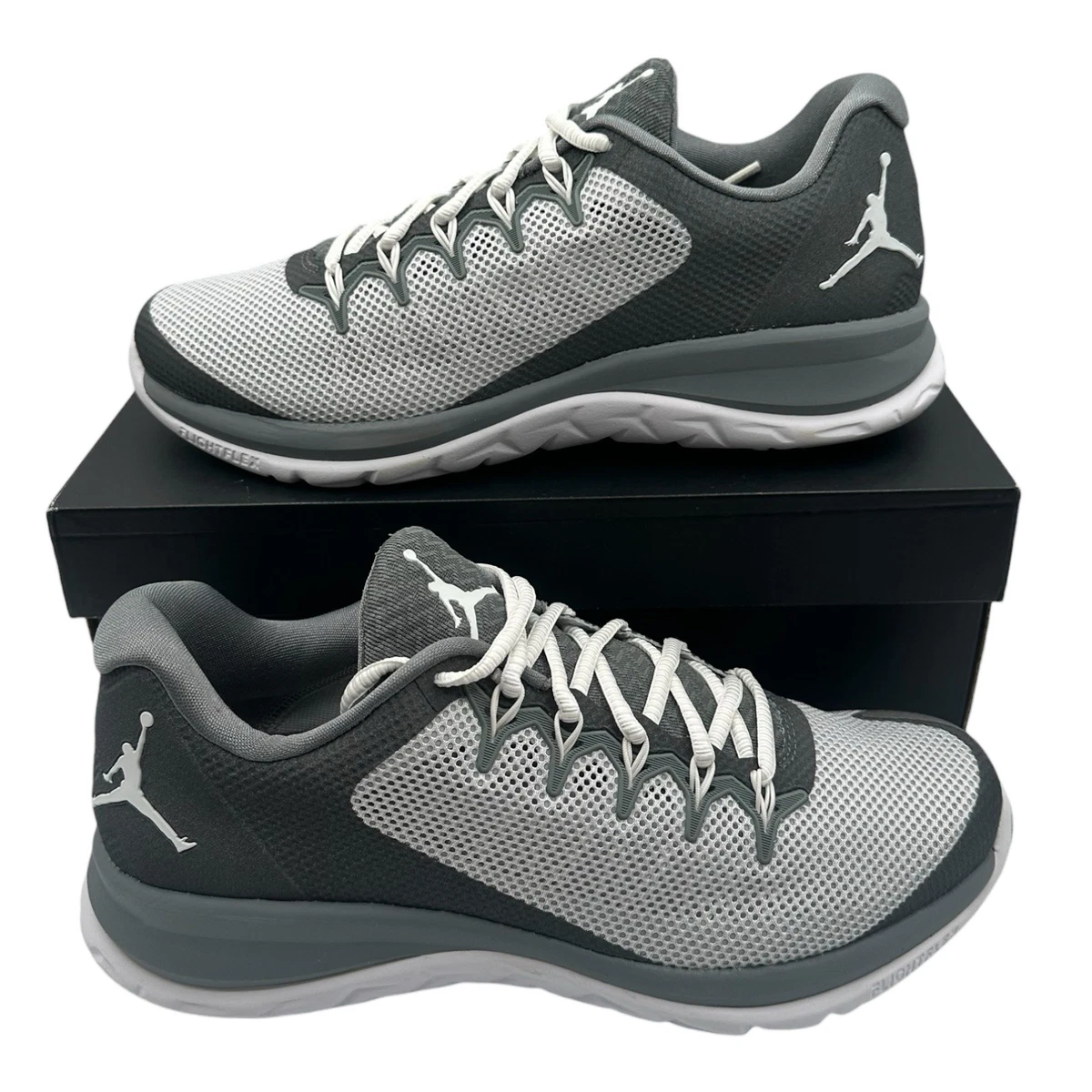 Nike Air Jordan Flight Runner 13 Retro Cool Grey Low Sneakers Shoes Athletic Jordan Flight Runner Gray for Sale | Authenticity Guaranteed  main image 4