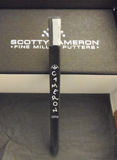 Scotty Cameron Titleist Studio Design Putter Grip Black w/White Dancing Letters