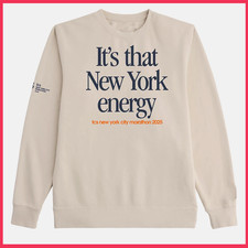 SALE 30 - 2025 NYC New York City Marathon French Terry Sweatshirt Reprint