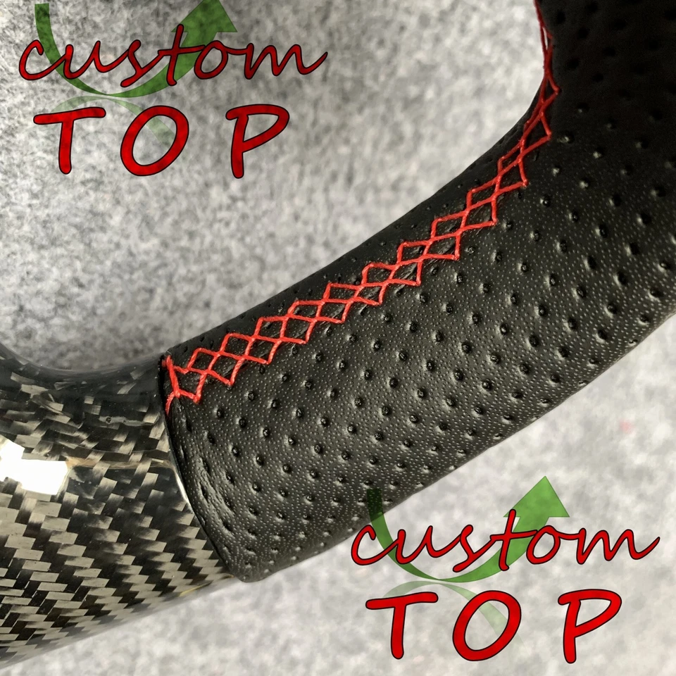 Volante de fibra de carbono real mate apto para Subaru Impreza WRX 2002 2003 2004 Foto 3 de 4