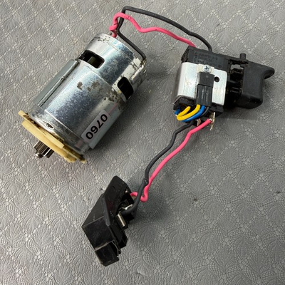 #ad Ridgid Motor Assembly and Switch Assembly for R860052 18V Cordless Drill Driver $24.99