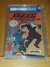 SMASH COMICS #41 FN/VF (7.0) CGC GRADE MARCH 1943 QUALITY COMICS <