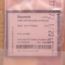 Rexroth CF-Card FWA-VEP*03-CWL-01V09-D0