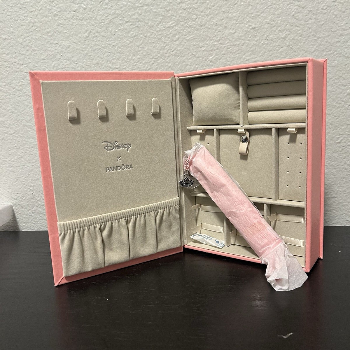 2026 Disney Parks Pandora Princess Storybook Jewelry Box GWP New