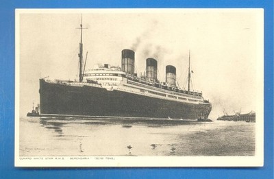R.M.S.BERENGARIA.CUNARD WHITE STAR LINE.POSTKARTE.(C)