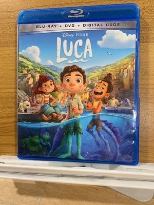 Disney Pixar Luca Blu-ray Pre-Owned Great Condition