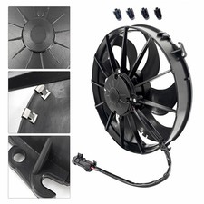 30103202 12 Puller Fan 12v Curved Blade 1870 Cfm For Spal Va01-ap90vll-66a