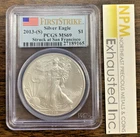 PCGS MS70 -2013-(S) Silver Eagle $1 PCGS MS70 Struck at San Francisco