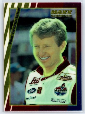 1994 Maxx Premier Plus Bill Elliott Junior Johnson & Associates #09