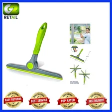 Effortless 10" Heavy Duty Squeegee for Streak-Free Cleaning of Windows & Cars