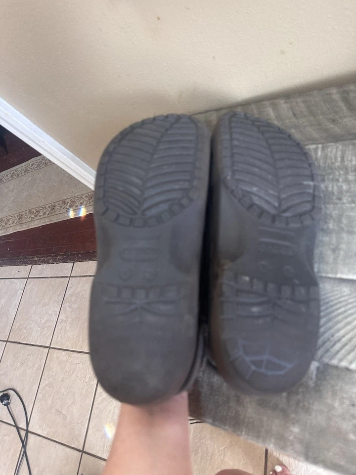 Zuecos Crocs Yukon Vista II Gamuza Deslizables Zapatos Marrón Para Hombre Talla 13” Foto 4 de 4