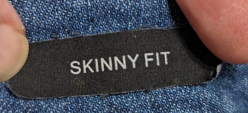 judy blue cropped jeans Size 22W Skinny Fit Denim Distressed - Picture 10 of 11