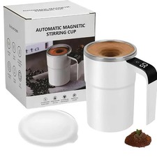 Rechargeable Magnetic Automatic Stirring Mixing Mug, Milk Coffee Tea Stirrer Cup
