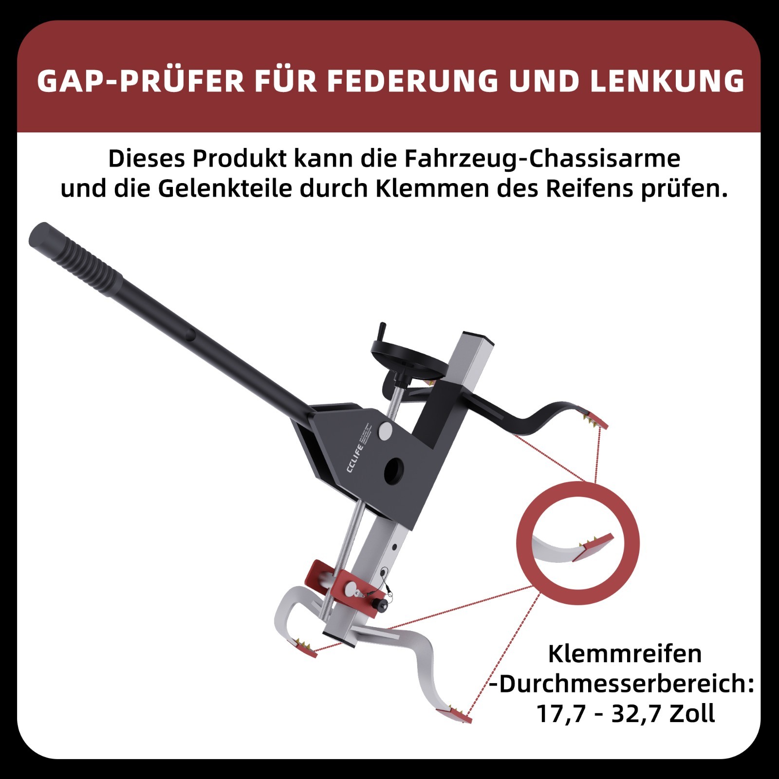 Vehicle Release Detector Diagonosis Device Automotive Chassis Gap Tester Noise