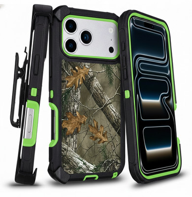 For iPhone 17/17Air/17 Pro Max Shockproof Defender Hard Case w/Belt Clip&Screen