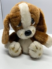 Vintage Applause SAD SAM Jr. Baby 8" Basset Hound Dog Plush Stuffed Animal 1980