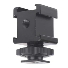 Adjustable Field Monitor Mount Camera Holder with Cold Shoe Adapter for... 