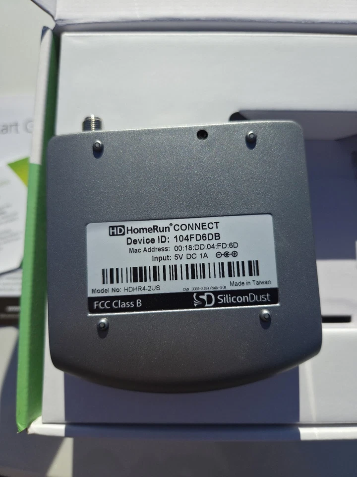 SiliconDust HDHR4-2US HDHomeRun CONNECT Media Device *FREE SHIPPING* - Image 2 of 4