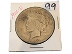 1922-D Peace Silver Dollar US Coin Denver Mint 90% Silver USA FREE SHIPPING!