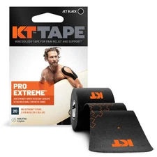  Pro Extreme Synthetic Kinesiology Athletic Tape 20 Count 10” Precut Strips J...