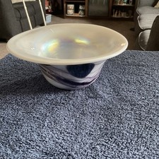 BEAUTIFUL TOM ST. CLAIR STUDIO GLASS BOWL 198...