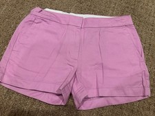 J.crew Crewcuts Girls 100 Cotton Pink Shorts Size 12