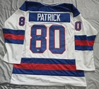 Craig Patrick USA Hockey 1980 Gold Custom Autographed Jersey PSA COA