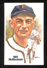 1980-01 Perez-Steele HOF Postcard #88 Bill McKechnie HOF NM D75358