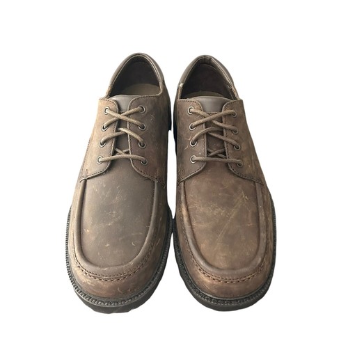 Rockport Waterproof Herren APM21614 Hydro-Shield Braun Leder Schuhe Größe 10W - Bild 4 von 14