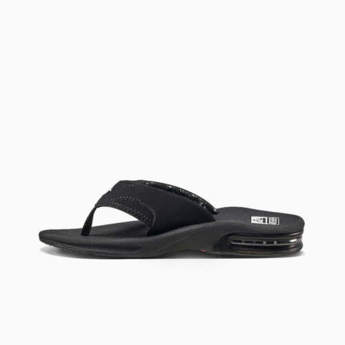 REEF - Chanclas de abanico para mujer - Negras - Sandalias informales de playa/verano - Imagen 2 de 5