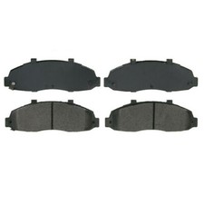 Detroit Axle Front Ceramic Brake Pads w/Hardware for 1999-2003 Ford F150 Truck