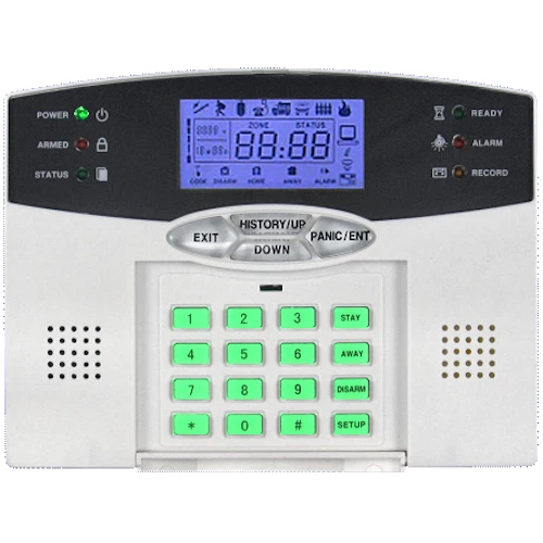 WIRELESS HOME SECURITY SYSTEM - LCD BURGLAR FIRE ALARM HOUSE AUTO-DIALER NEW A13 - Image 2 of 4
