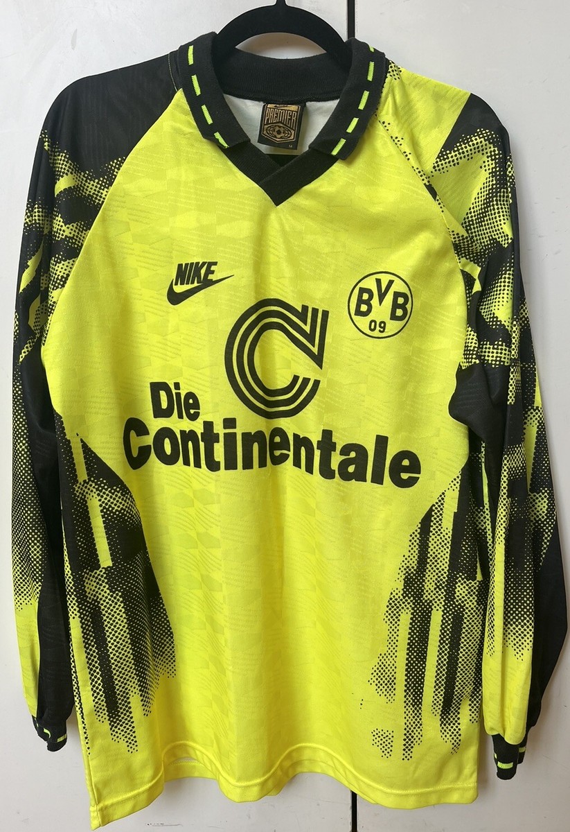 Borussia Dortmund Nike ユニフォーム Lサイズ Nike 1995-96 BORUSSIA DORTMUND SHIRT TRIKOT XL. BOYS | eBay