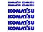 FITS KOMATSU DECAL KIT STICKER SET MINI DIGGER