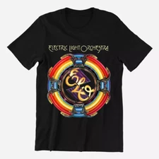 Electric Light Orchestra ELO Band Cotton Black Shirt For Unisex All Size MR669