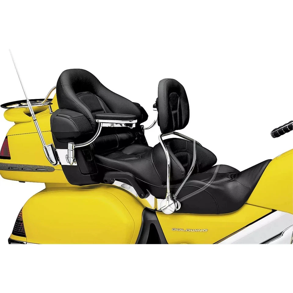 Хромированная быстросъемная спинка сиденья водителя Kuryakyn 8990 01–10 Honda GL1800 Goldwing - Изображение 4 из 4