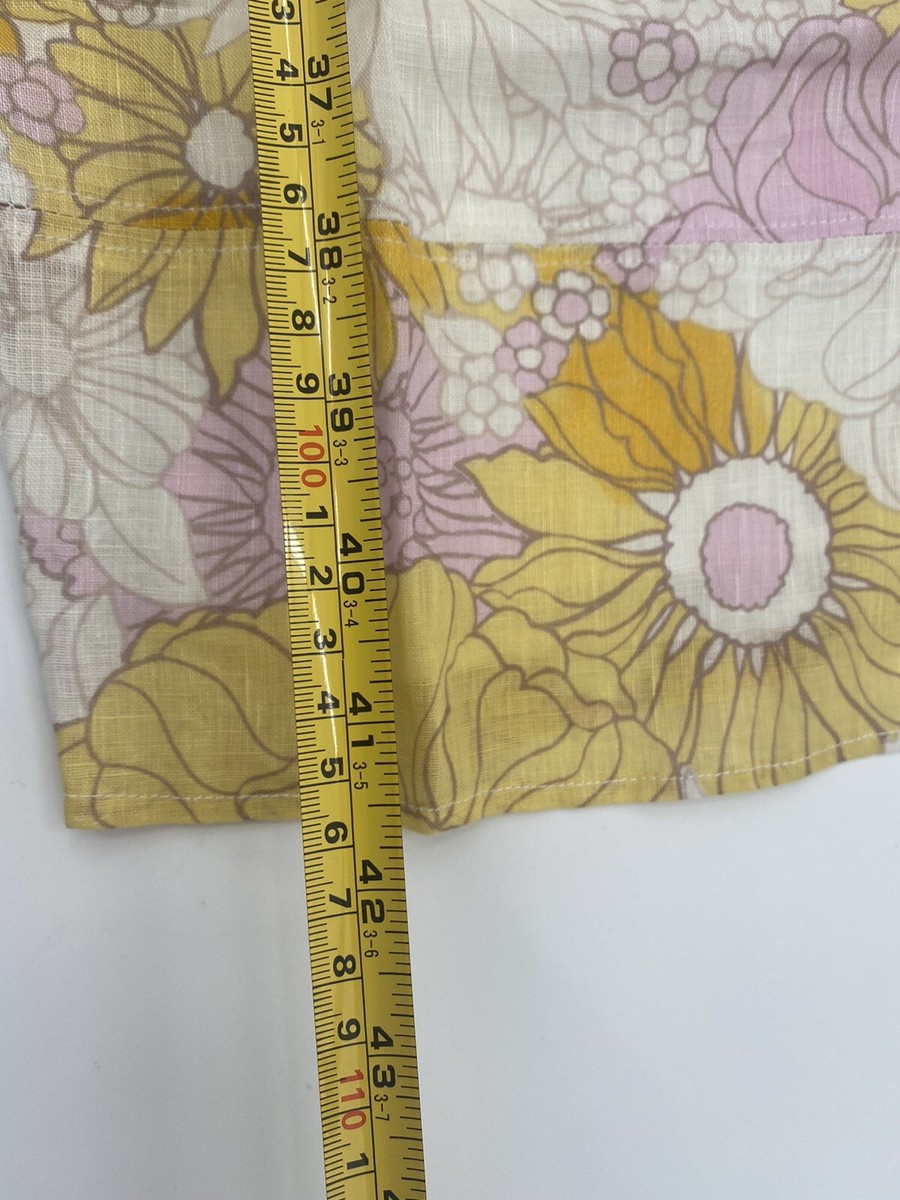 REISS Kay Linen Tie Front Midi Dress size 6 | eBay