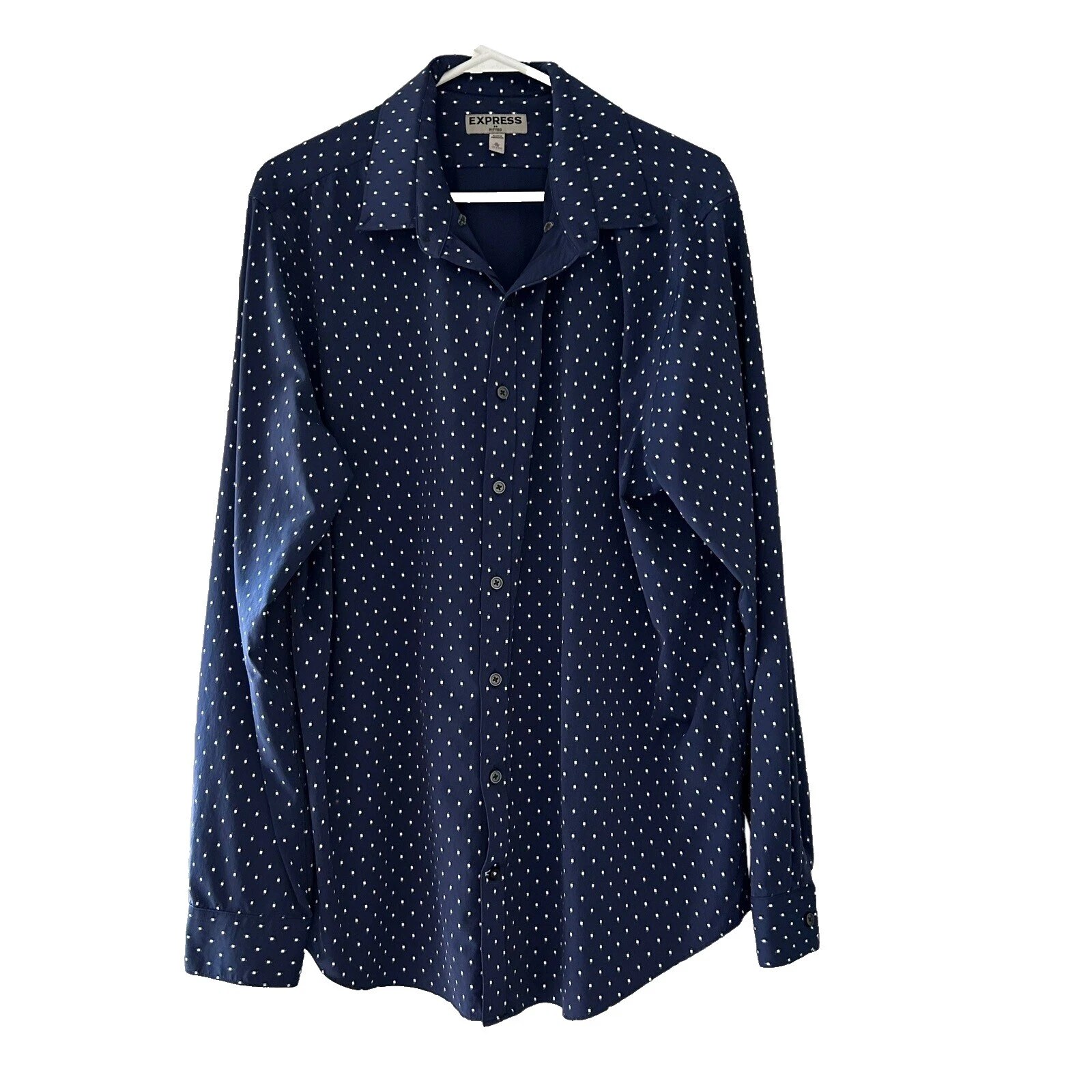 Camisas de vestir para hombres geométrico Express