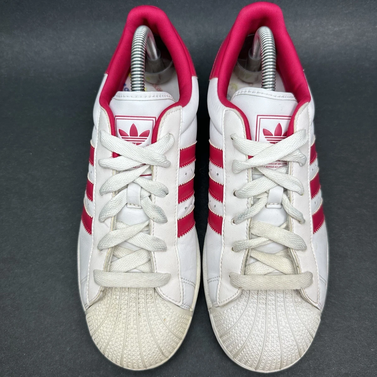 White Magenta 8.5 Shoes eBay | Womens Adidas Sneakers Superstar Pink Originals Size