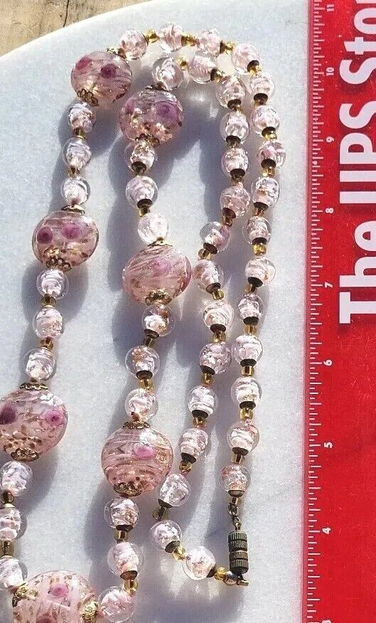 Mix of vintage pink glass beads from Europe and Asia. 5 oz box. – Earthly  Adornments