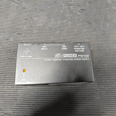 Behringer PS400 Phantom Netzteil - Gebraucht, Kleine Kratzer, Keine Zubehörteile