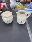 Vintage FP USA Roseville pottery suger & cream duck set